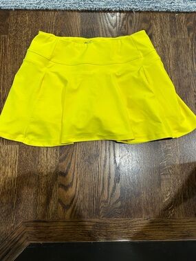bpassionate Bright Yellow Women's tennis skirt